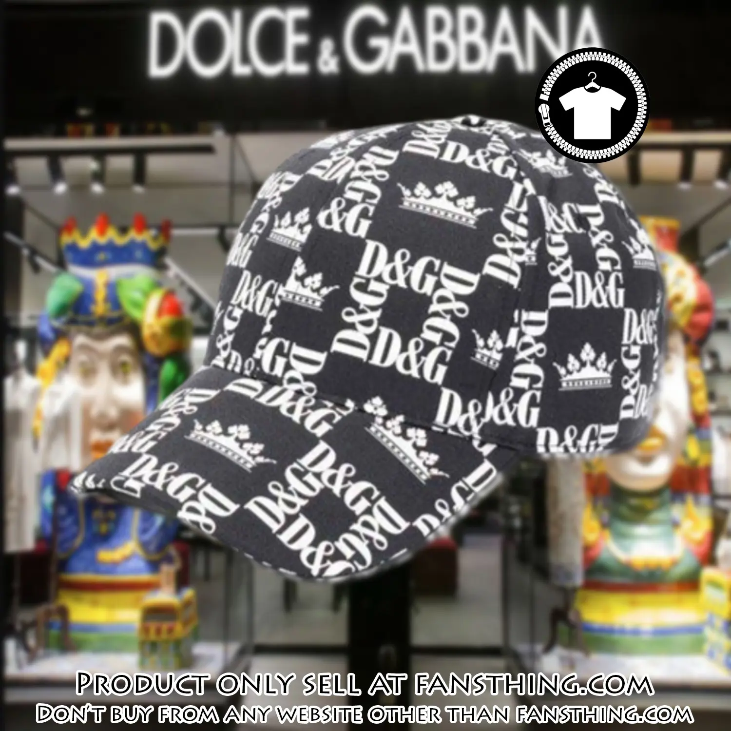 Dolce & gabbana luxury cap print 3d trending cap ctc1089 fst5058780